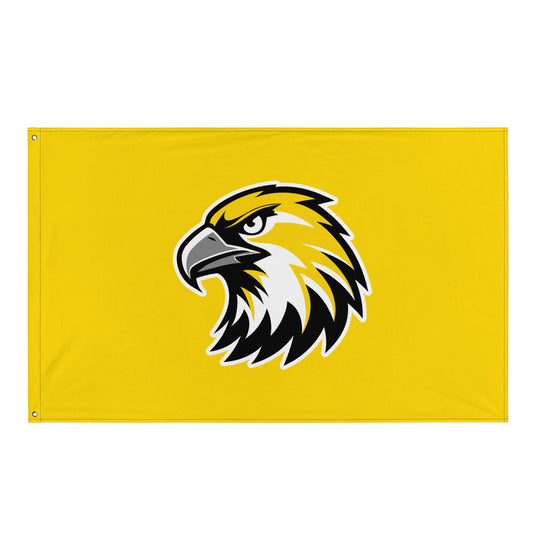 Flag | Cardinal Ohara Hawks | Gaze Icon Logo
