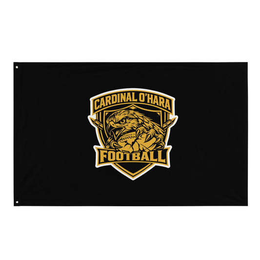 Flag | Cardinal Ohara Hawks | Shield Logo