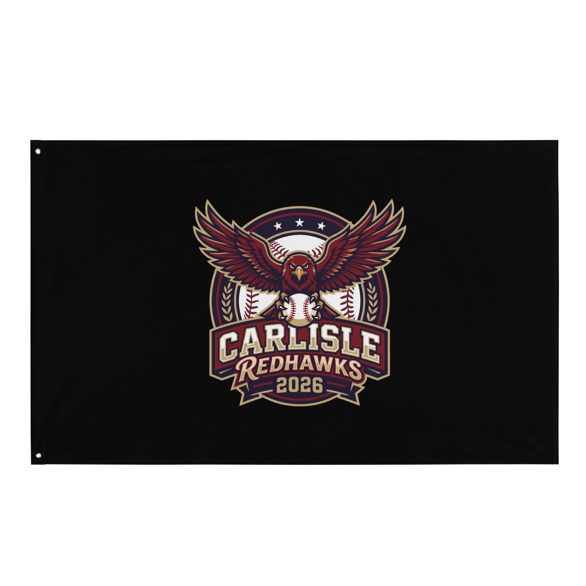 Flag | Carlisle Redhawks | Emblem Logo