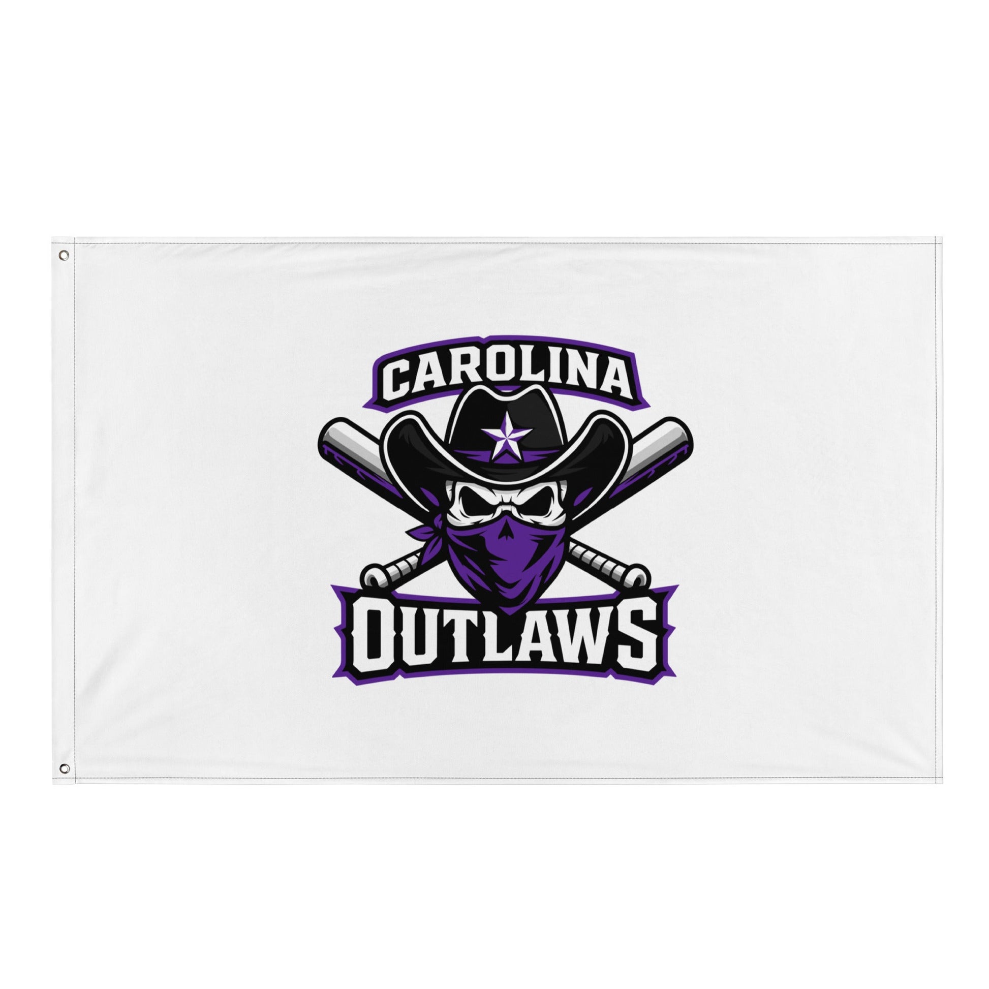Flag | Carolina Outlaws Baseball | Crest Logo