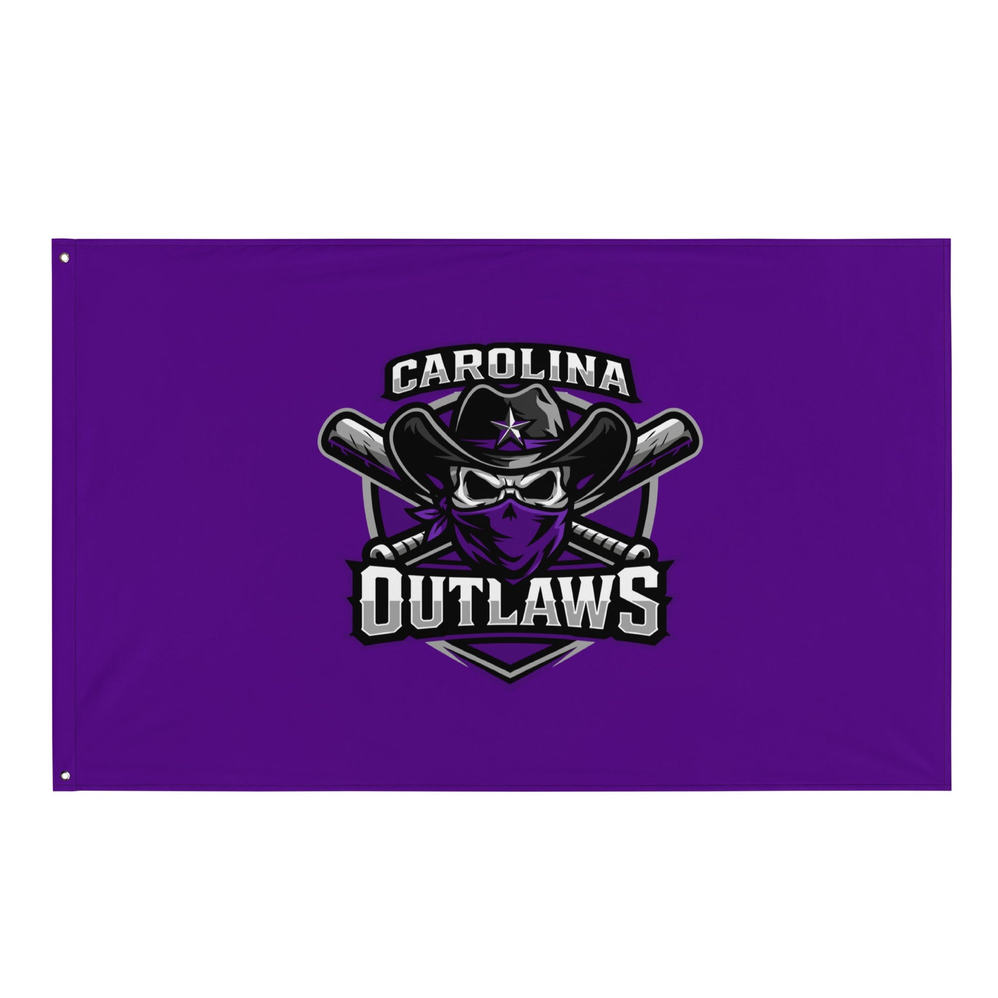 Flag | Carolina Outlaws Baseball | Shield Logo