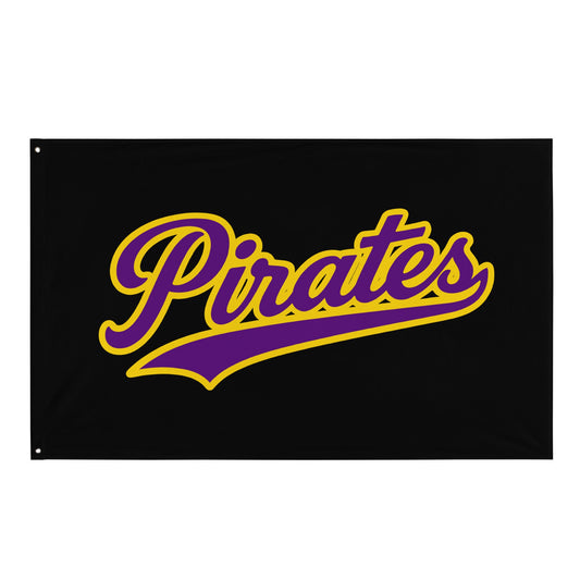 Flag | Carolina Pirates | Script Logo