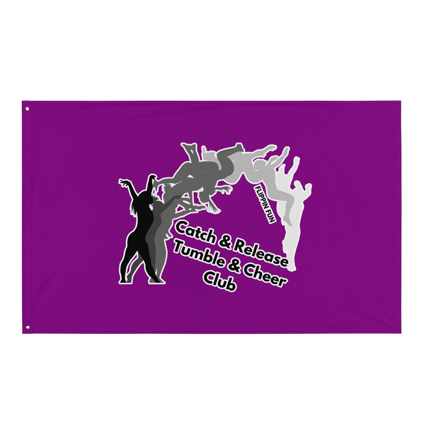 Flag | Catch & Release Tumble & Cheer Club | Tumble Logo