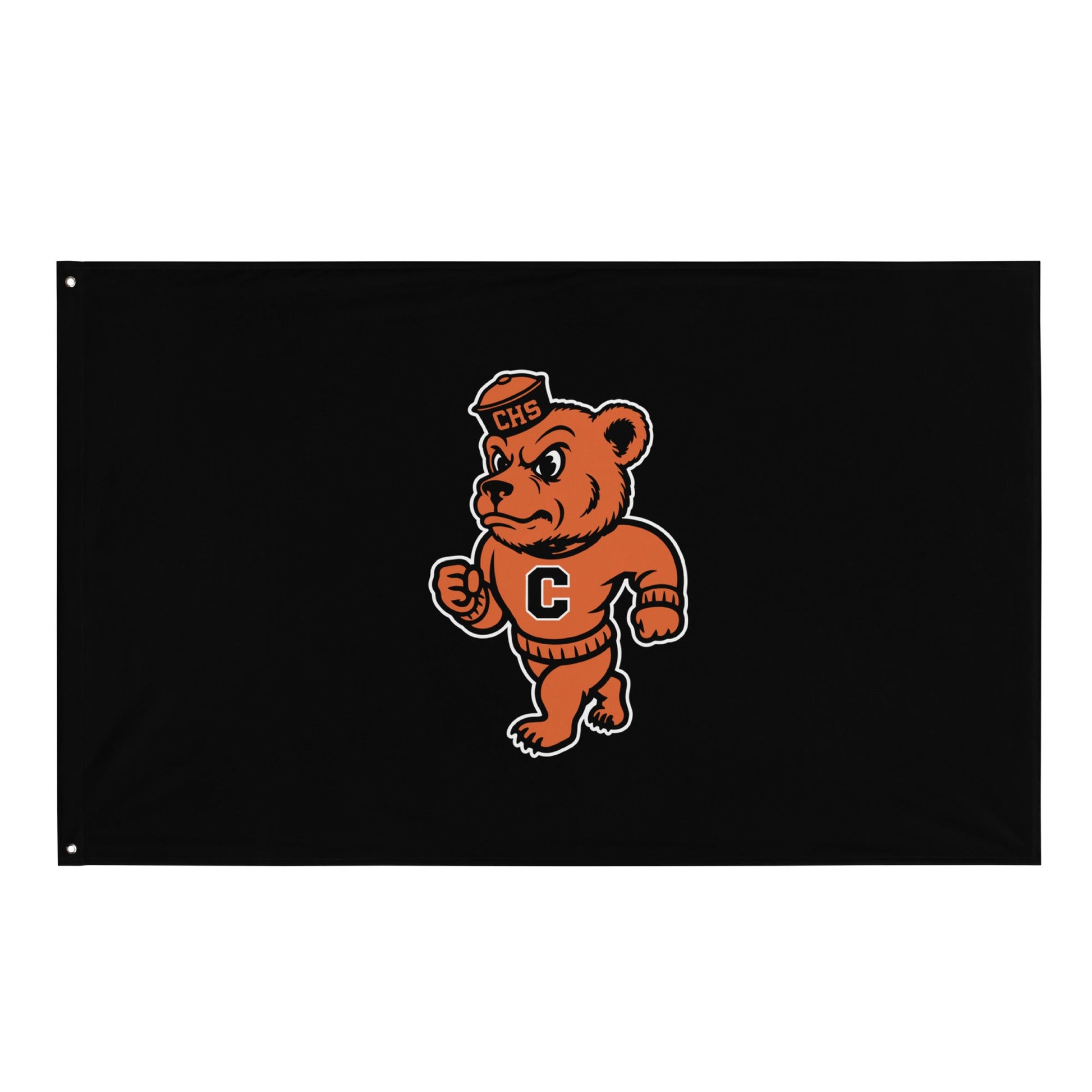 Flag | Catholic High School | Bear Logo