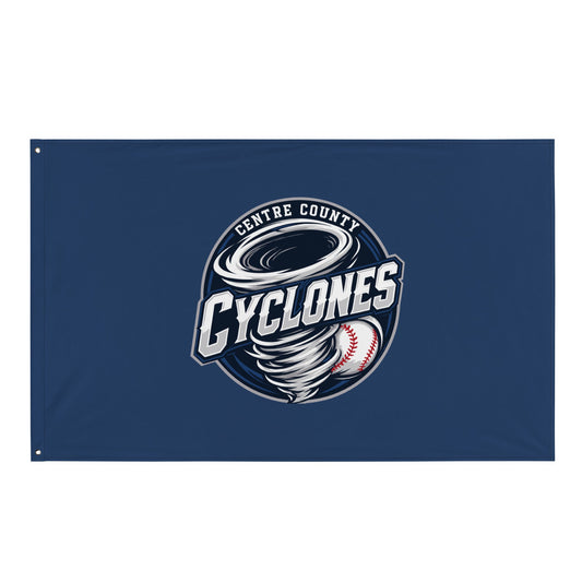Flag | Centre County Cyclones | Badge Logo
