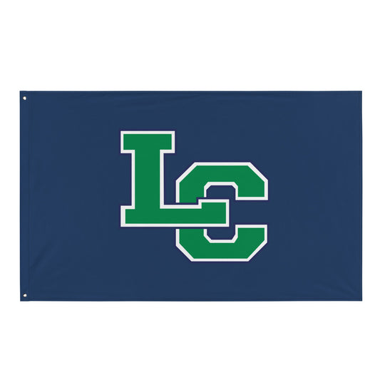 Flag | Cheer | LC Lettermark Logo