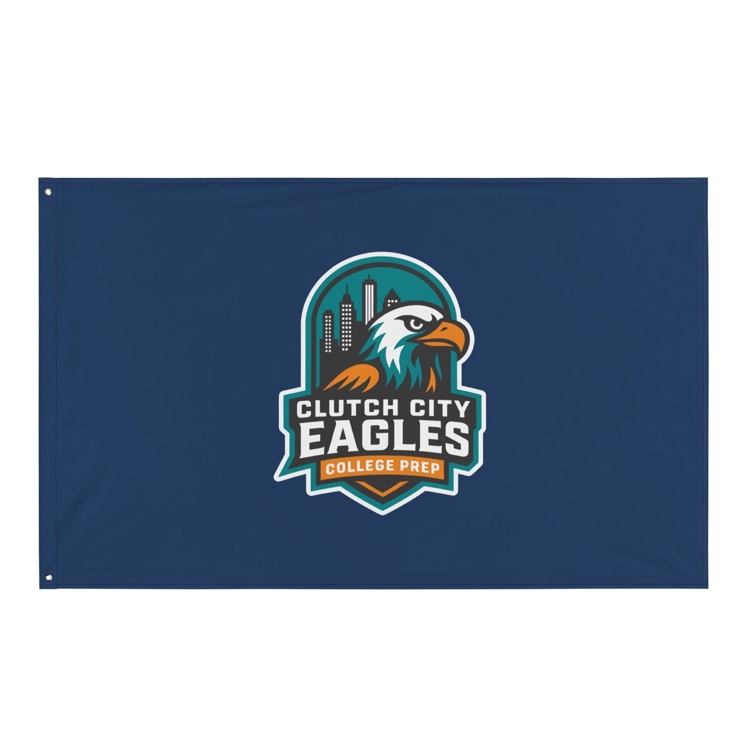 Flag | Clutch City College Prep | Shield Logo