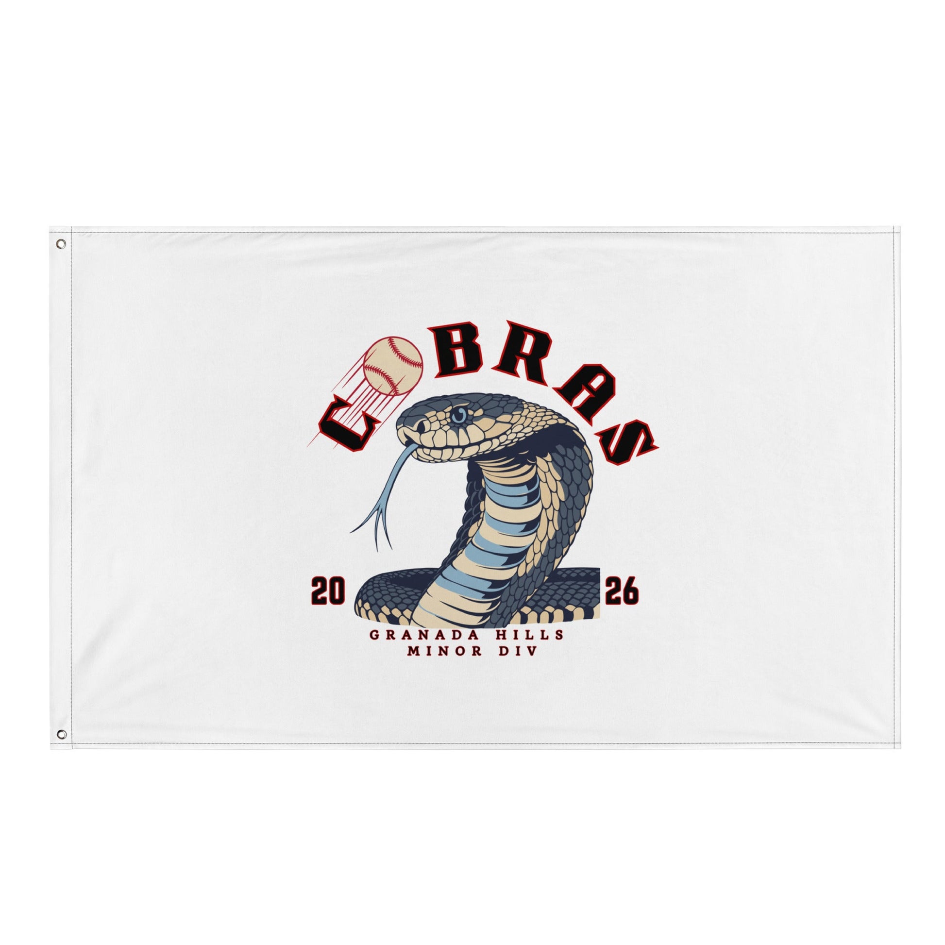 Flag | Cobras '26 | Minor Div Logo