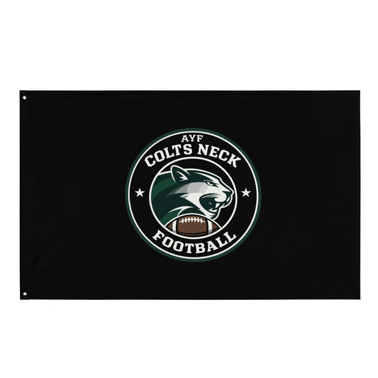 Flag | Colts Neck Cougars | Youth Tackle Football (AYF) | Varsity Badge Logo