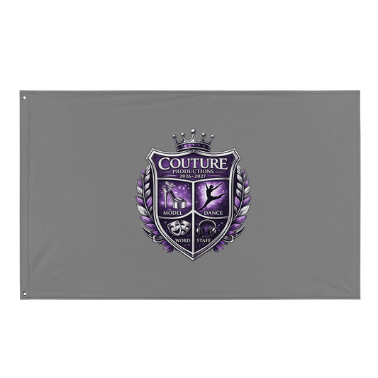 Flag | Couture Productions | Couture Shield Logo