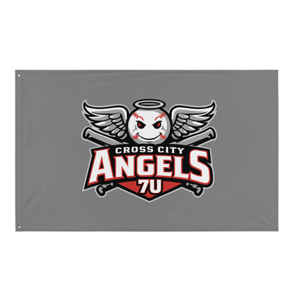 Flag | Cross City Angels | Winged Guardian Logo