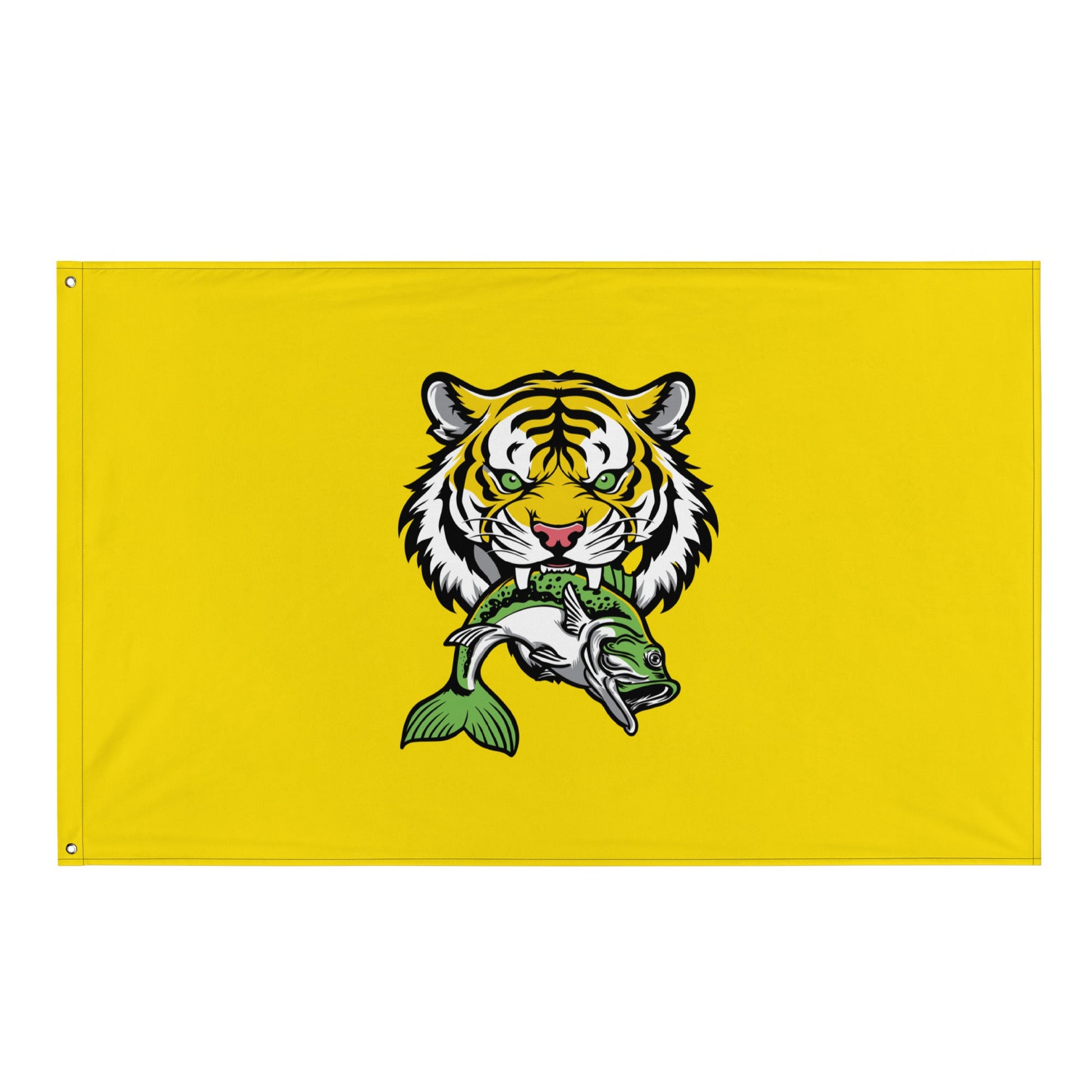 Flag | DeKalb Fishing Team | Mascot Logo