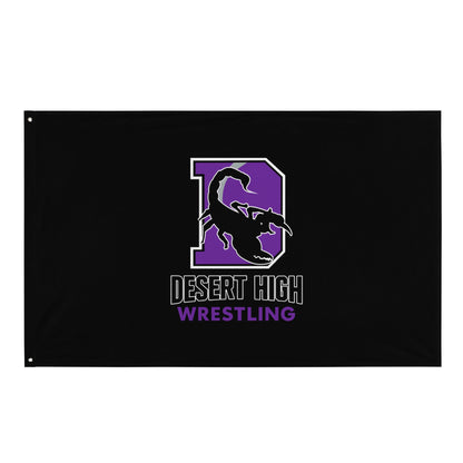 Flag | Desert High Scorpions | Crest Logo