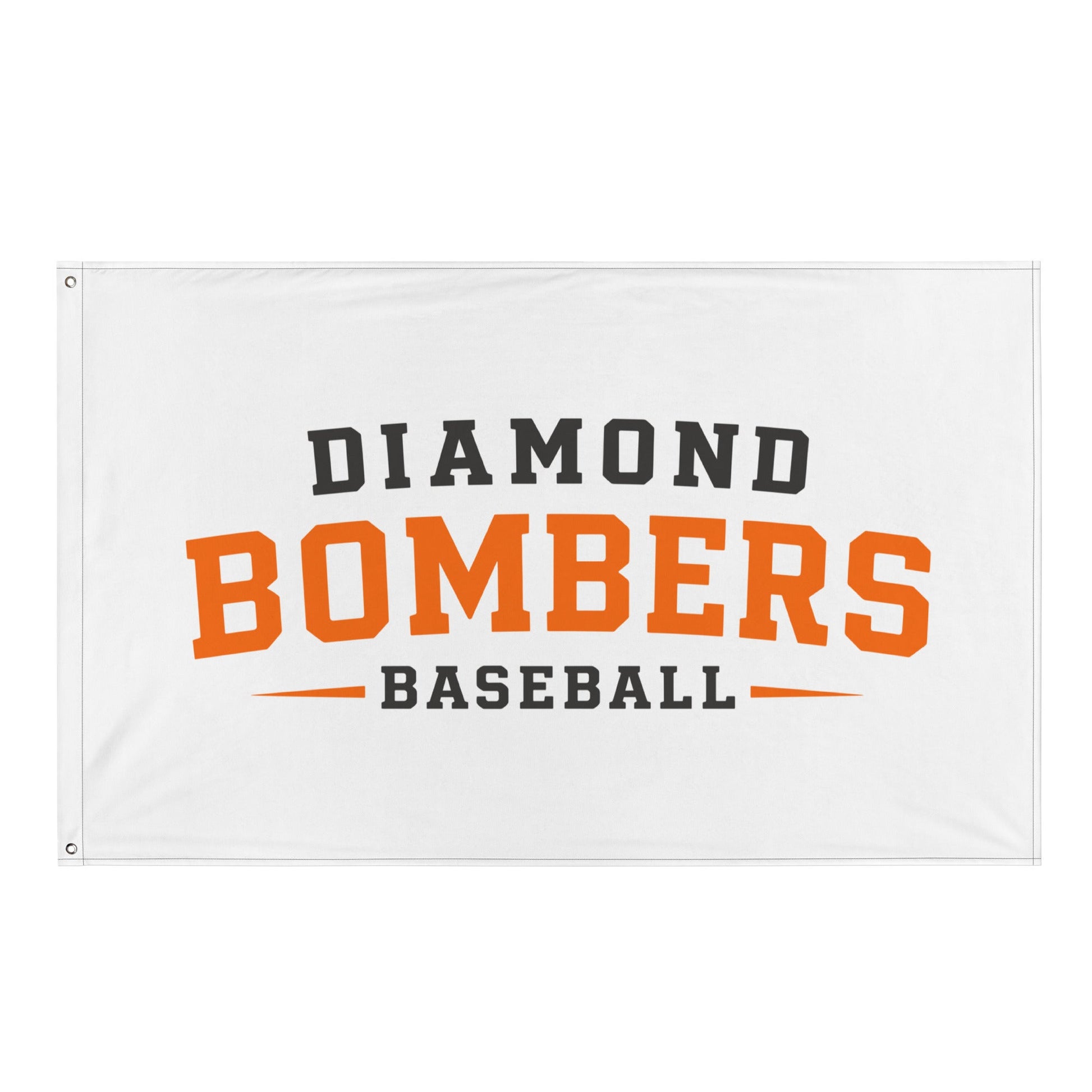 Flag | Diamond Bombers | Modern Script Logo