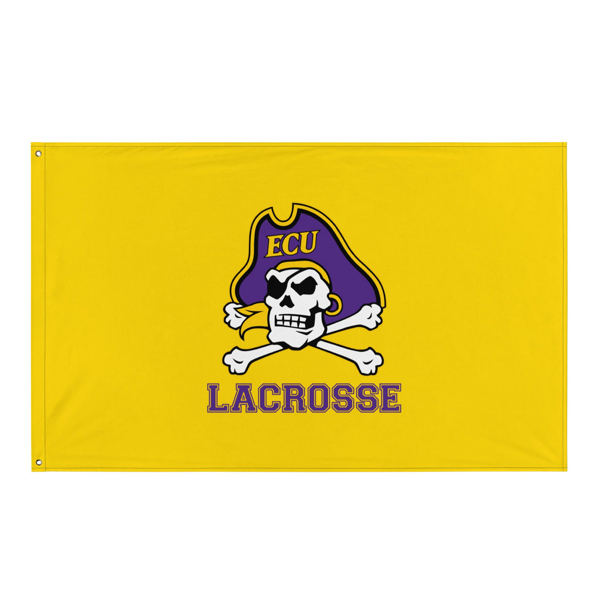 Flag | ECU Club Womens Lacrosse | Ironclad Corsairs Logo