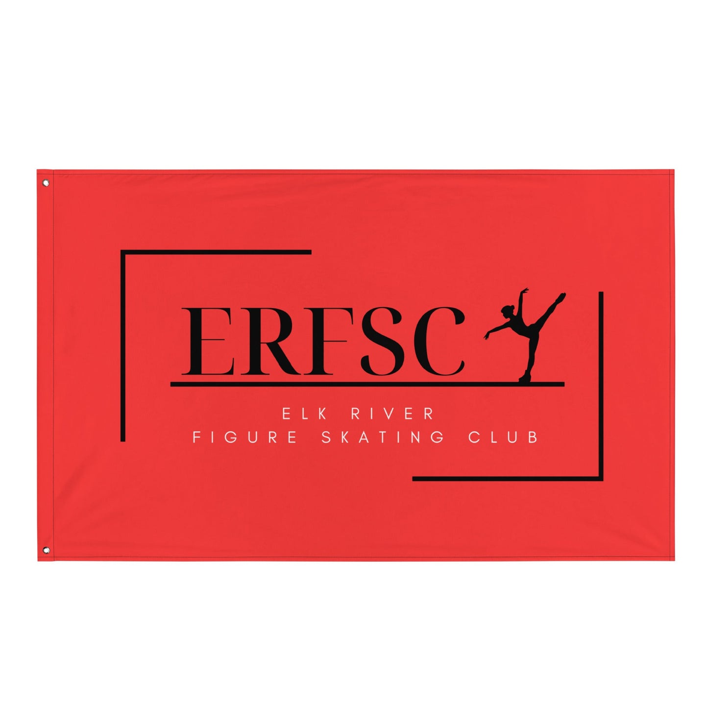 Flag | Elk River Figure Skating Club | Alt Logo 2