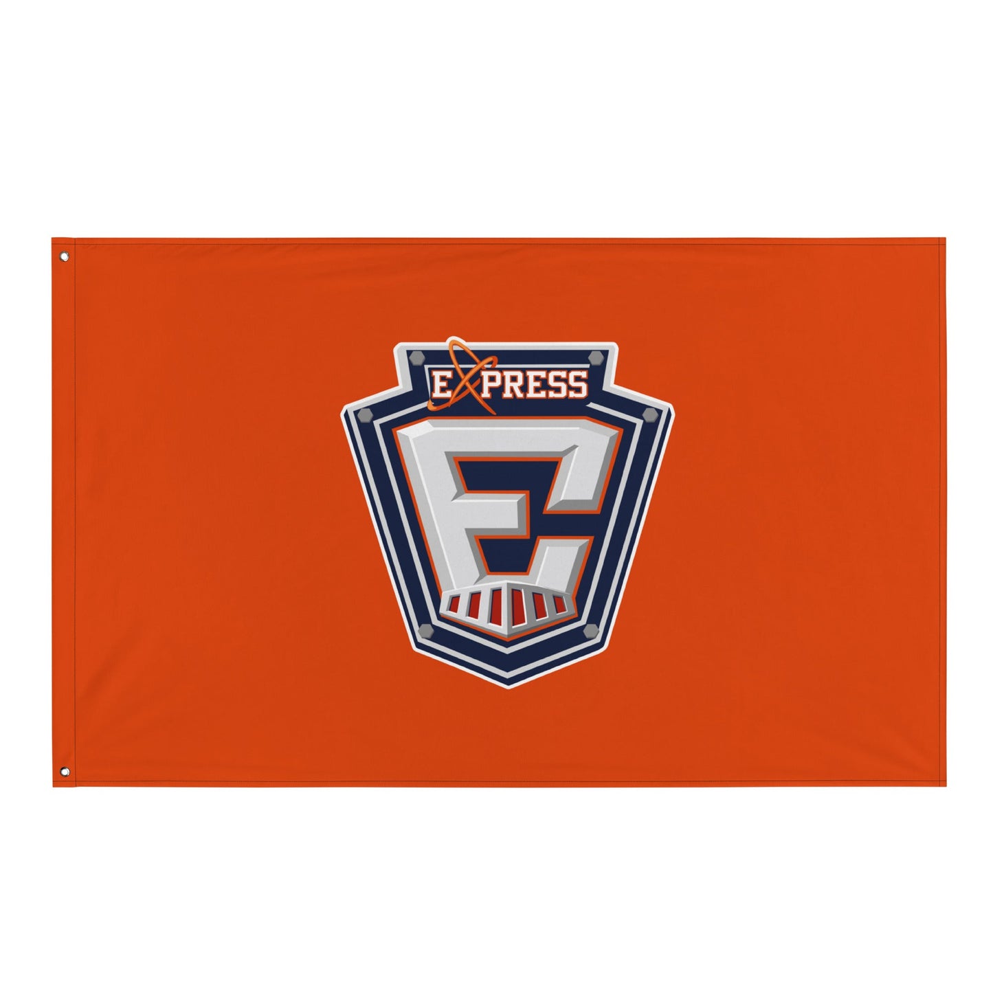 Flag | Erie Express Football | E Badge Logo