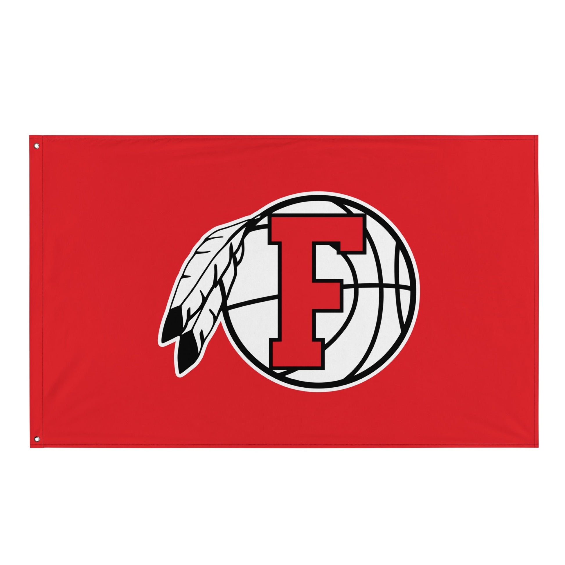 Flag | Fallbrook Basketball | Retro Logo