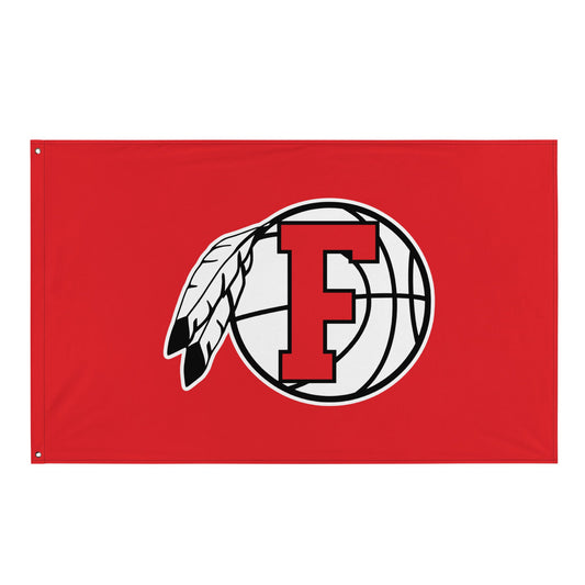 Flag | Fallbrook Basketball | Retro Logo