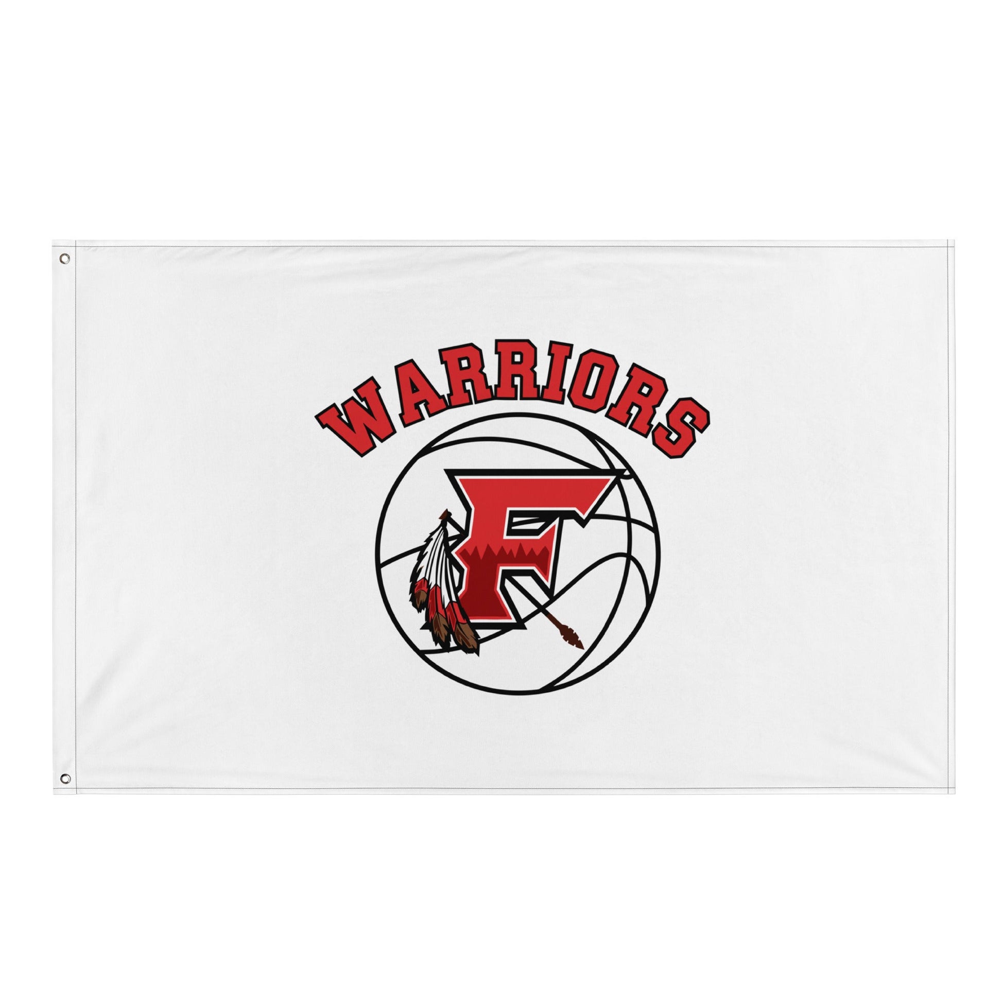 Flag | Fallbrook Basketball | Warriors Logo
