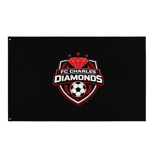 Flag | FC Charles: Diamonds | Shield Logo