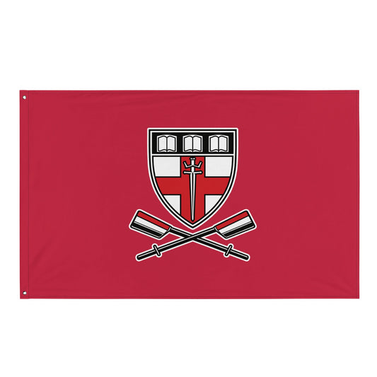 Flag | Groton Girls Crew | Shield Logo