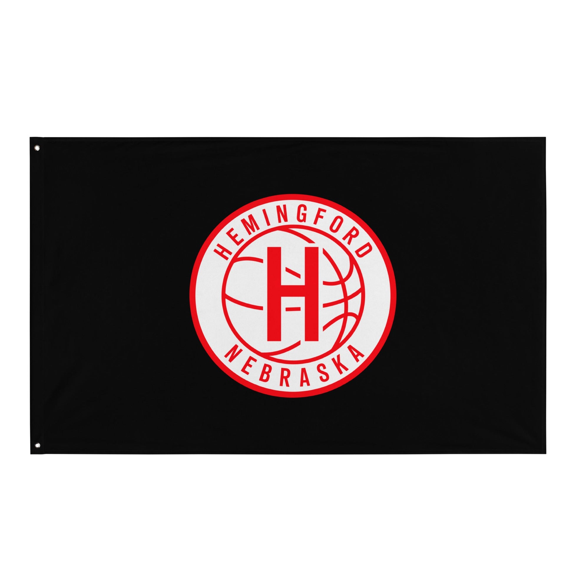 Flag | Hemingford Bobcats | Alt Badge Logo