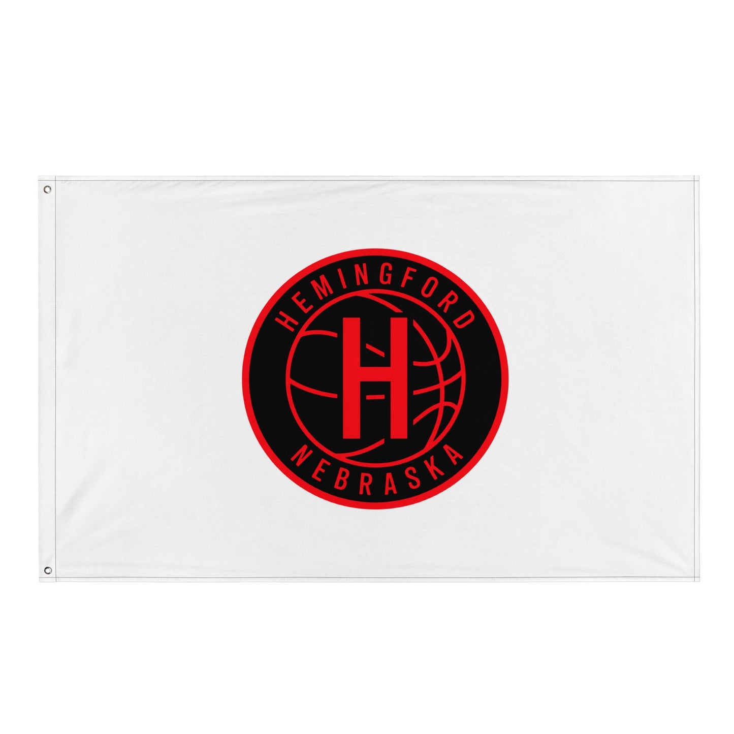 Flag | Hemingford Bobcats | Badge Logo