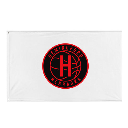 Flag | Hemingford Bobcats | Badge Logo