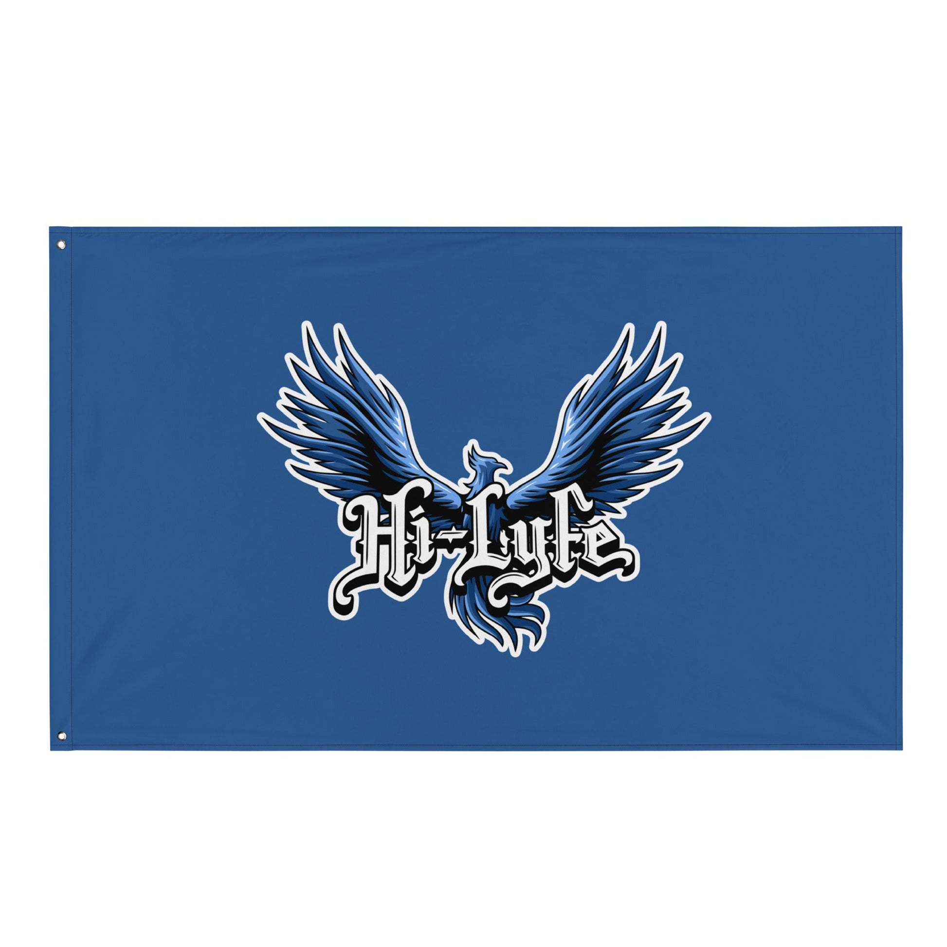 Flag | Hi - Lyfe Basketball | Wings Logo
