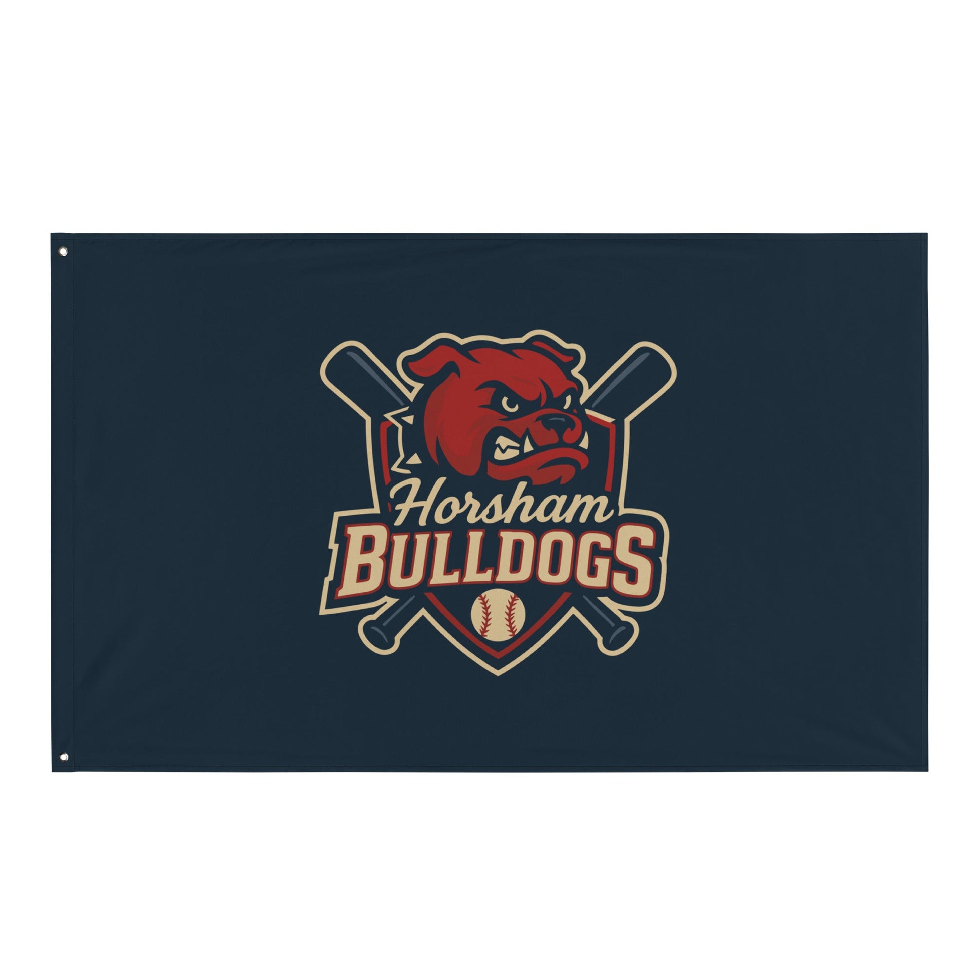 Flag | Horsham Travel Baseball | Bulldogs Logo