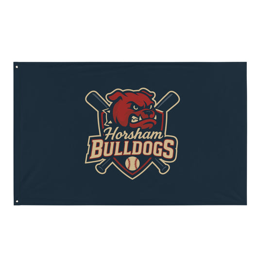 Flag | Horsham Travel Baseball | Bulldogs Logo