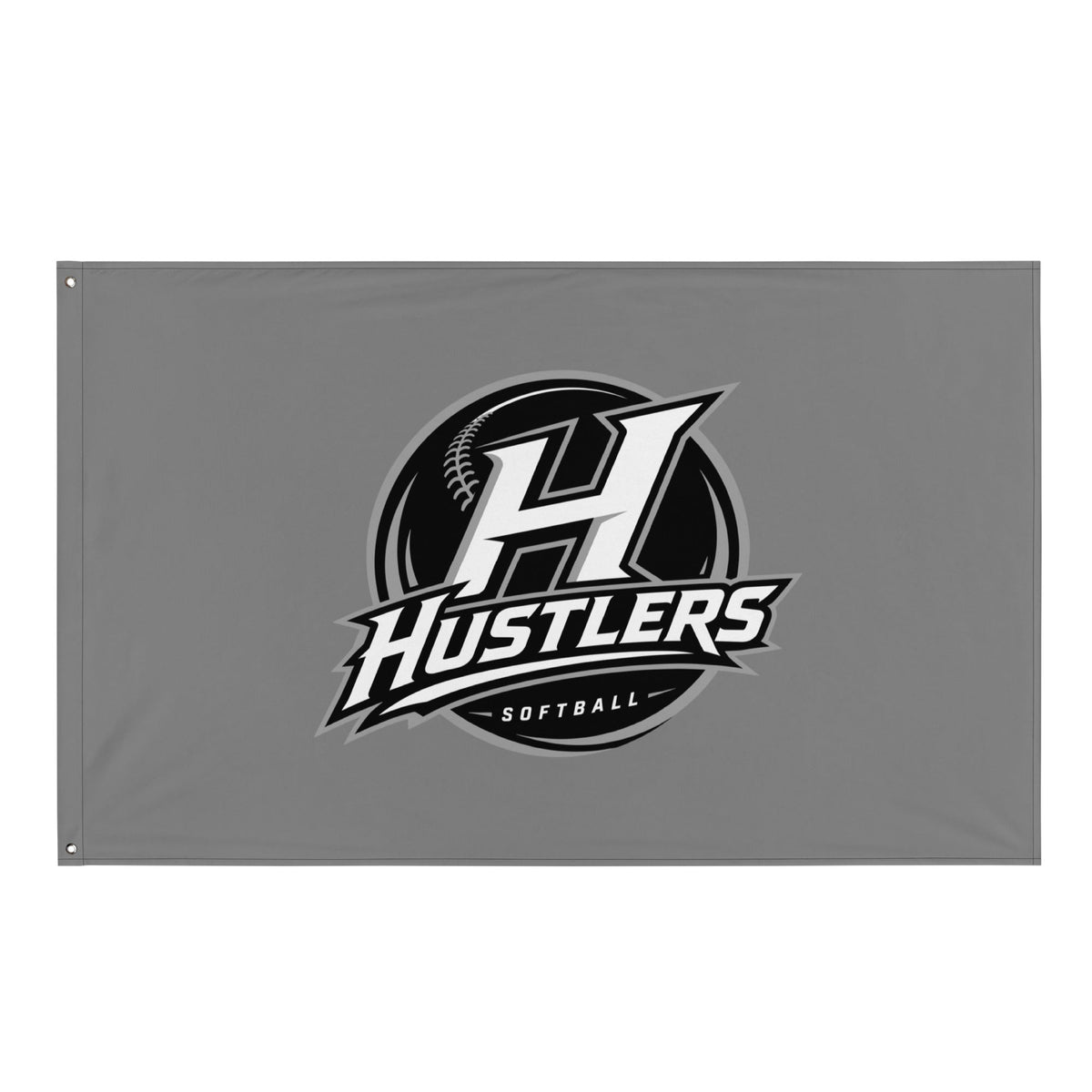 Flag | Hustlers Softball | Crest Logo