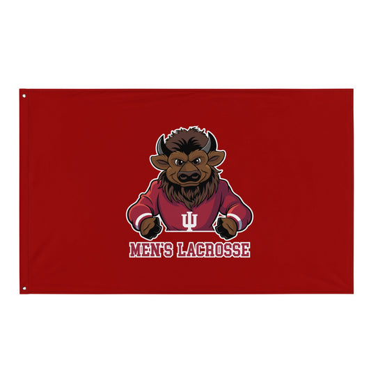 Flag | Indiana University Lacrosse | Mascot Logo