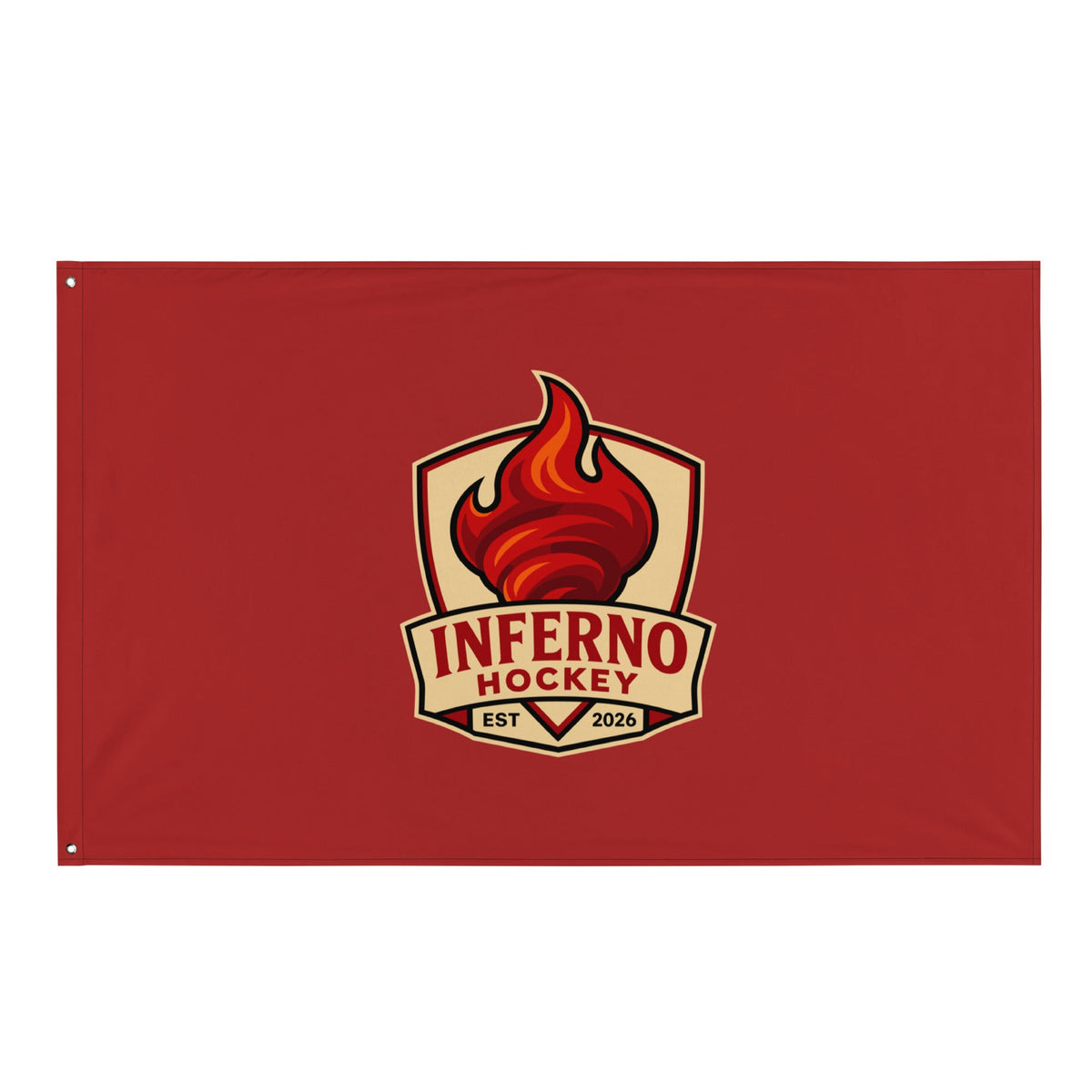 Flag | Inferno Hockey | Crest Logo