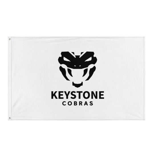 Flag | Keystone Cobras | Serpent Icon Logo