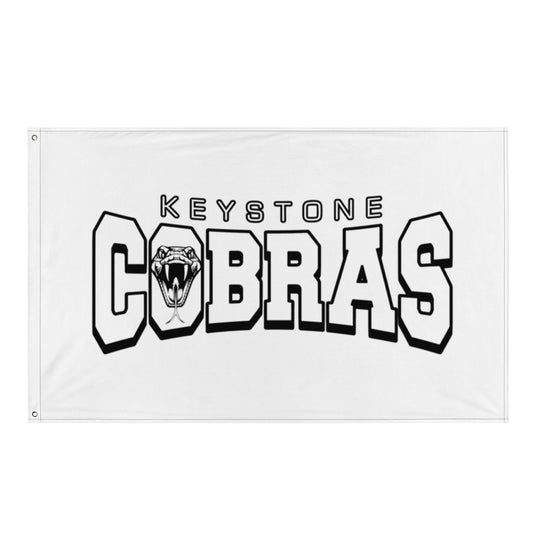Flag | Keystone Cobras | Snake Mark Logo