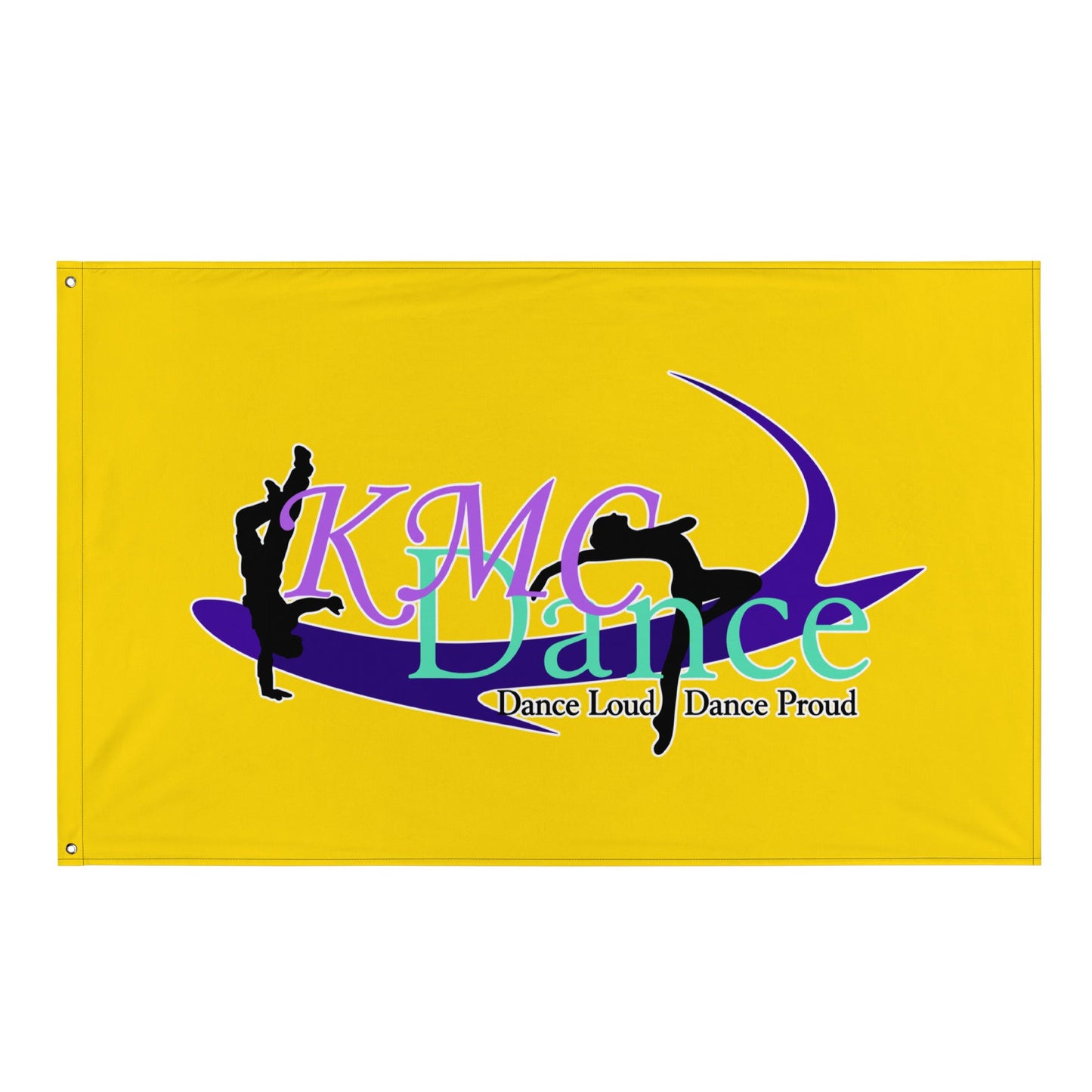 Flag | KMC Dance & Gymnastics | Emblem Logo