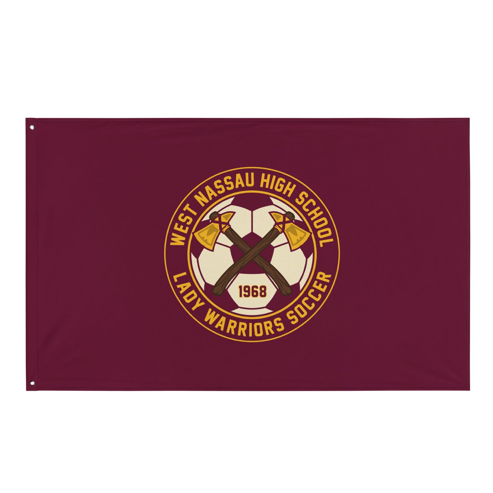 Flag | Lady Warrior Soccer Booster Club | Lady Warriors Logo