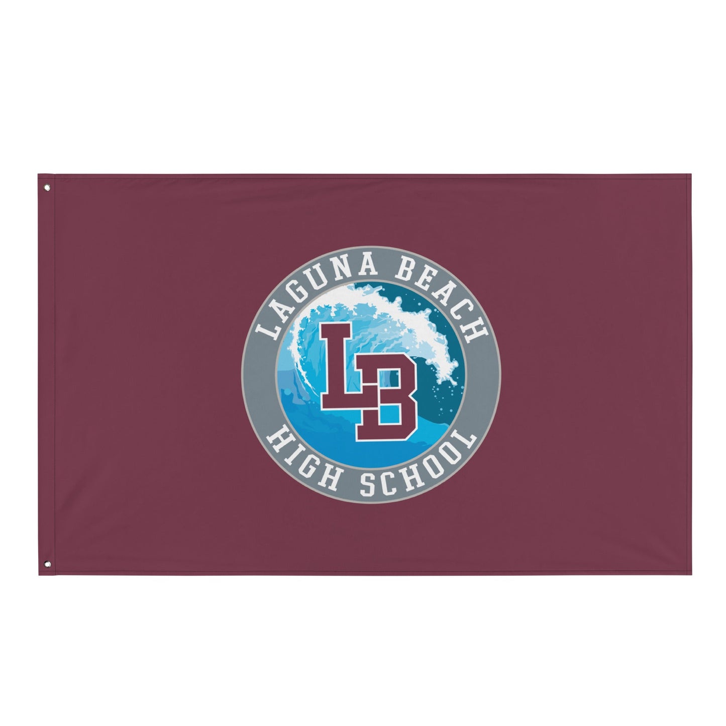 Flag | Laguna Beach High School Wrestling | Wave Logo