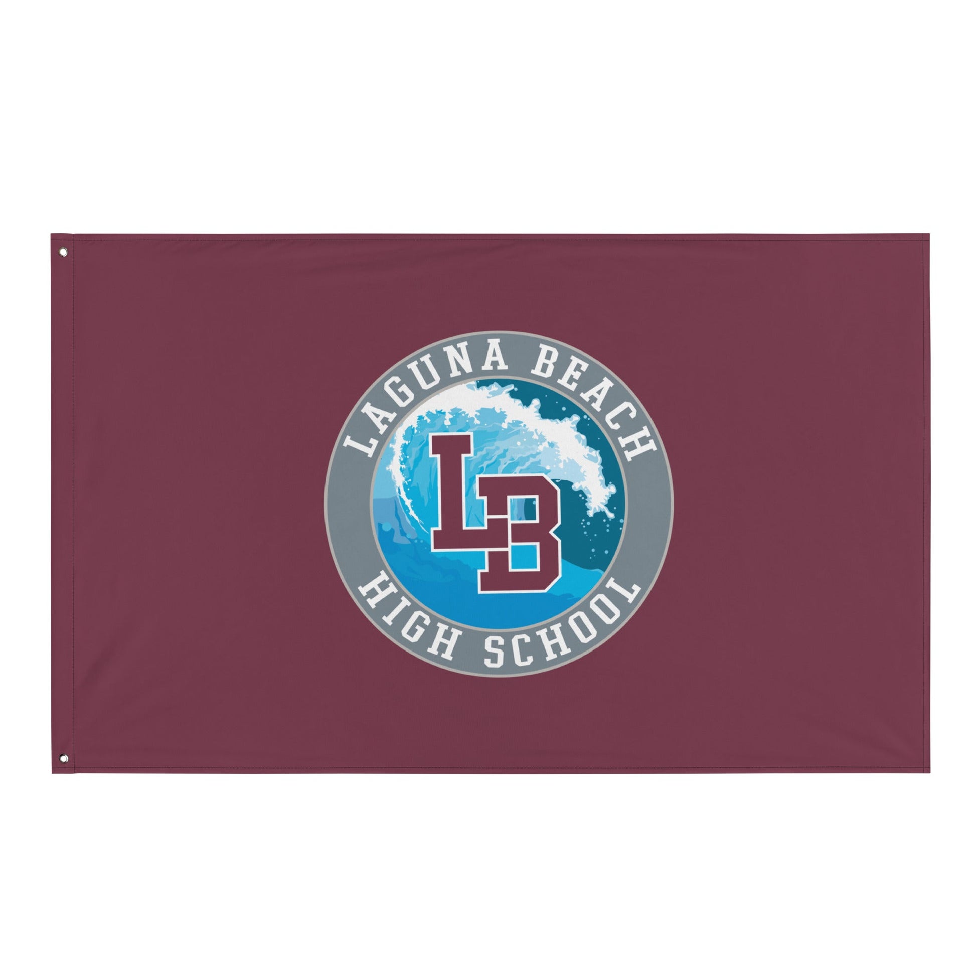 Flag | Laguna Beach High School Wrestling | Wave Logo