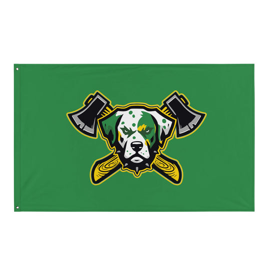 Flag | Lake Erie Power Pines | Axe Logo