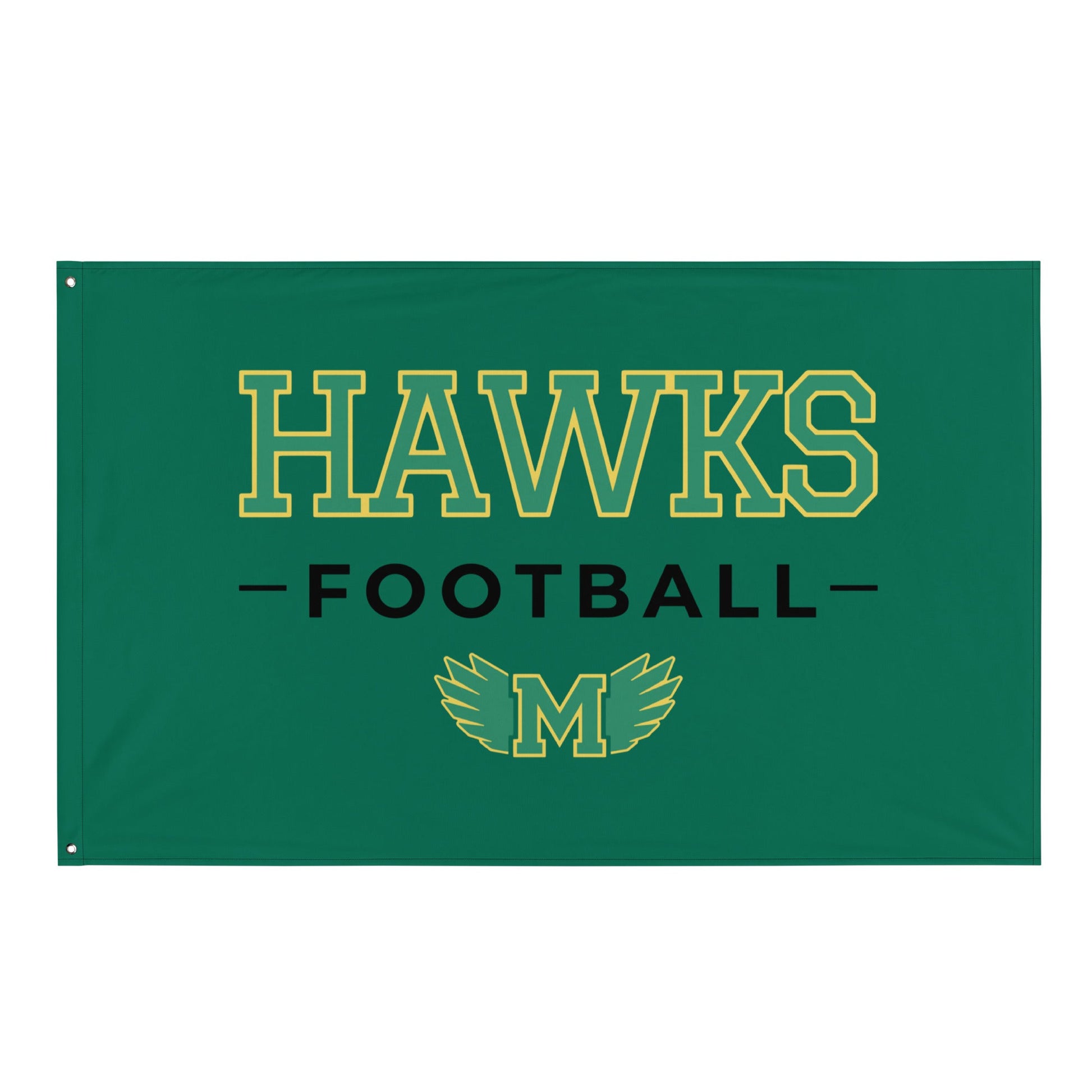 Flag | Lake Minneola Hawks Football | Mark Logo