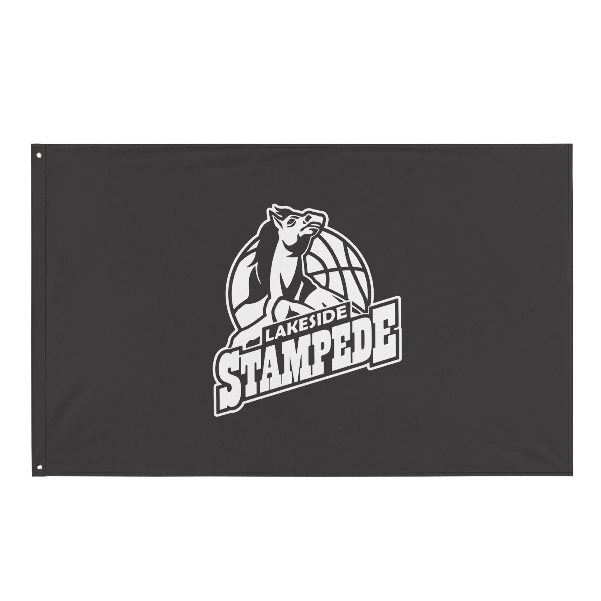 Flag | Lakeside Stampede | Basketball Mascot Logo