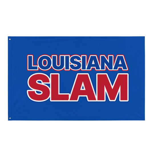 Flag | Louisiana Slam Baseball | Lettermark Alt Logo