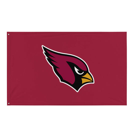 Flag | Lowell W Lacrosse | Redwing Mascot Logo