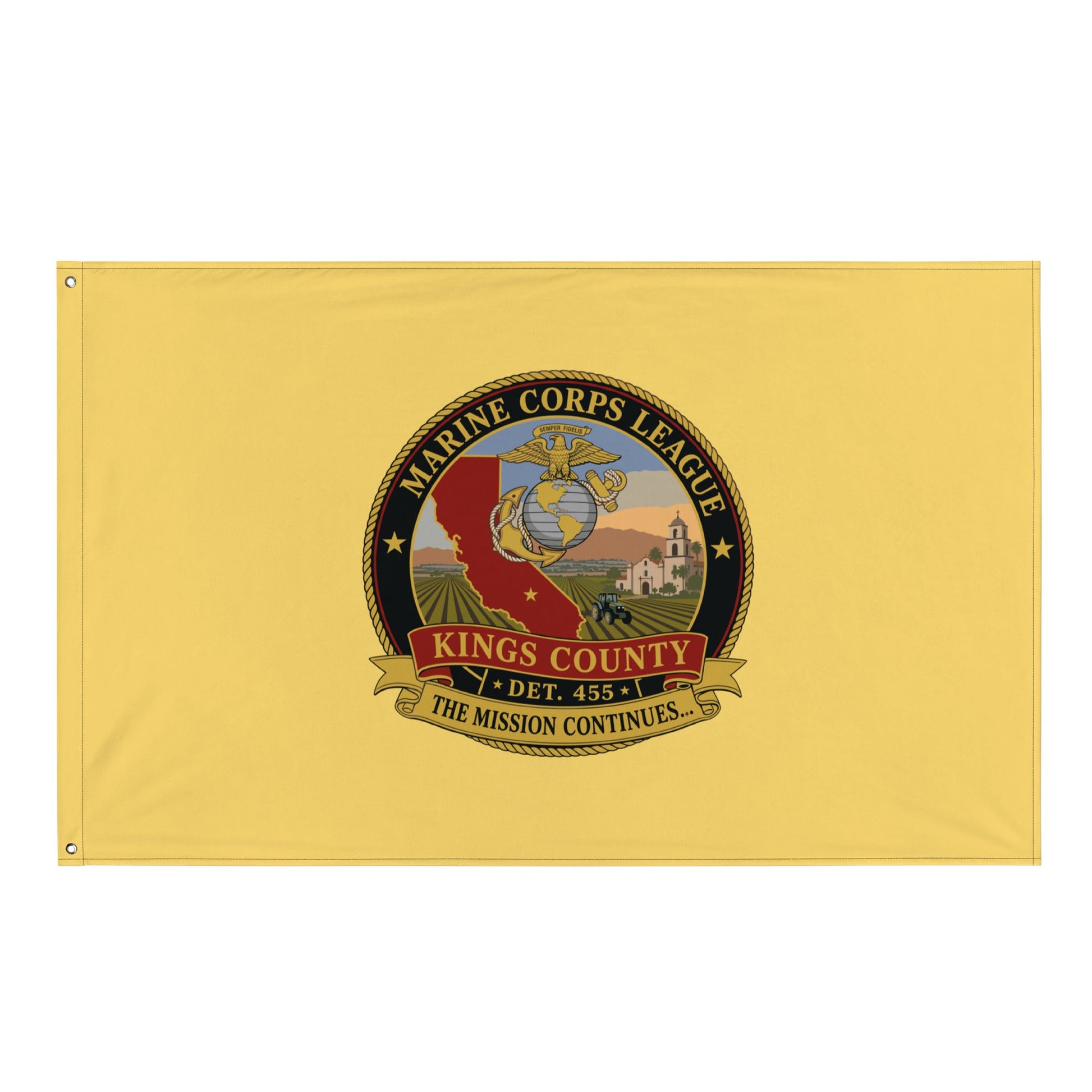 Flag | Marine Corps League kings County Det 455 | Shield Logo