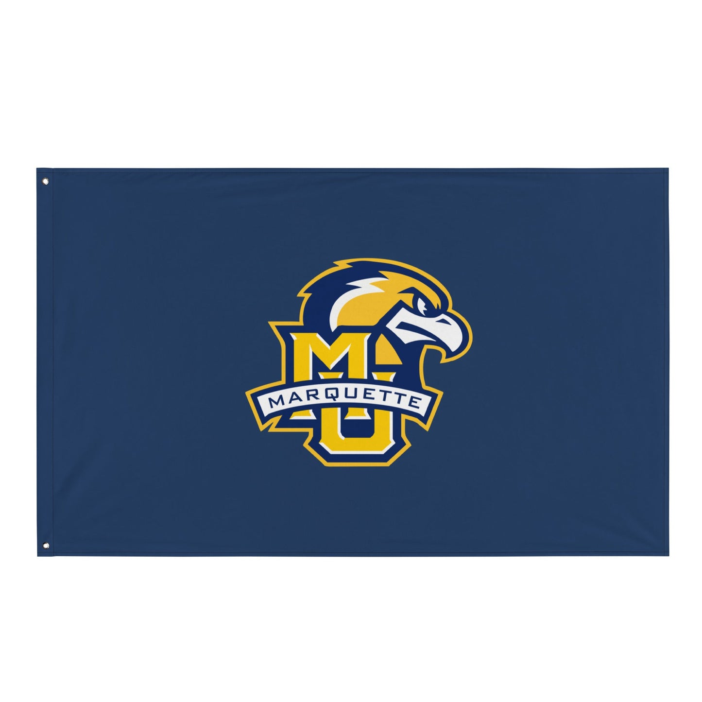 Flag | Marquette University Women's Hockey | Eagle Crest Logo