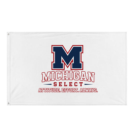 Flag | Michigan Select Baseball | Crest Logo
