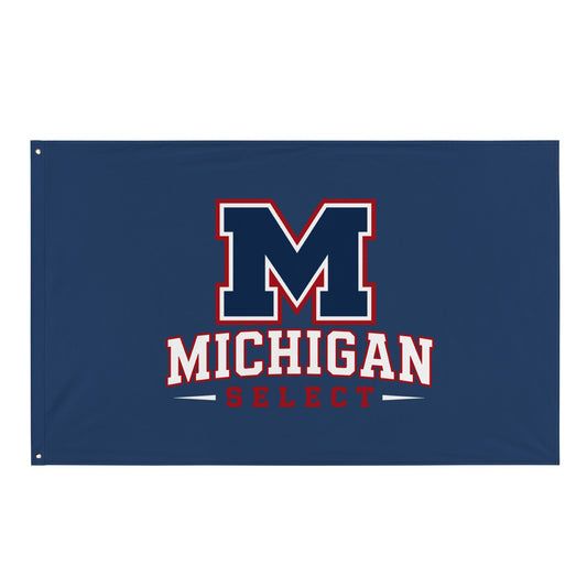 Flag | Michigan Select Baseball | Emblem Logo